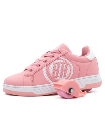 Breezy Rollers Sneakersy w kolorze jasnoróżowym z rolkami
