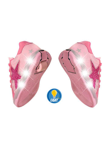 Breezy Rollers Sneakers met wielen lichtroze/roze