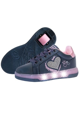Breezy Rollers Sneakers mit Rollen in Lila/ Rosa