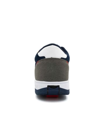 Breezy Rollers Sneakers mit Rollen in Dunkelblau/ Braun