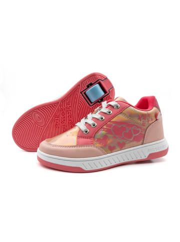 Breezy Rollers Sneakers mit Rollen in Rosa/ Pink