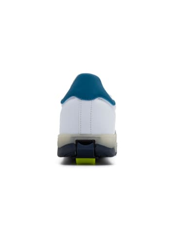 Breezy Rollers Sneakers met wielen wit/geel/blauw