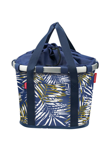 Asista Fahrradkorb "KLICKfix" in Blau - (B)35 x (H)26 x (T)28 cm