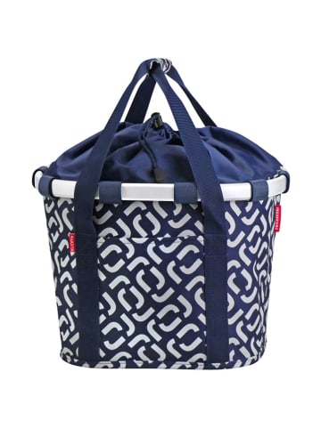 Asista Fietsmand "KLICKfix" donkerblauw - (B)35 x (H)26 x (D)28 cm