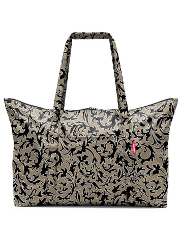 Reisenthel Reisetasche in Schwarz/ Beige - (B)65 x (H)41 x (T)26 cm