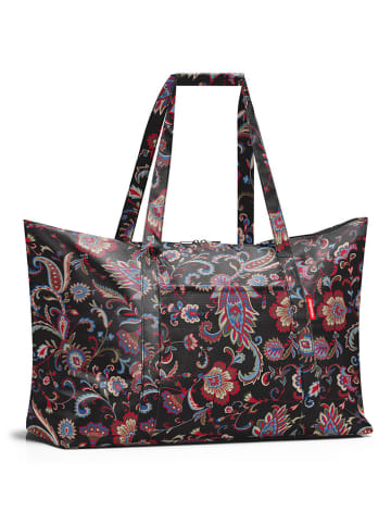 Reisenthel Reisetasche in Schwarz/ Hellblau - (B)65 x (H)41 x (T)26 cm