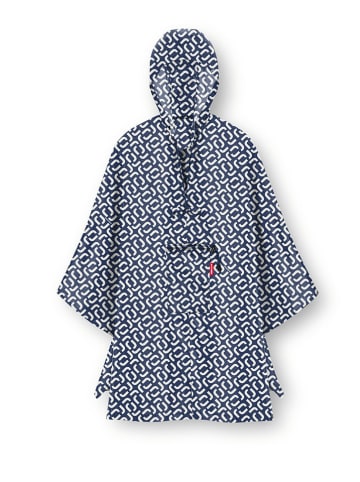 Reisenthel Regen-Poncho in Dunkelblau/ Weiß