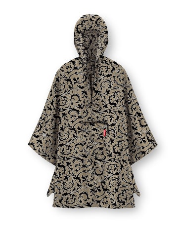 Reisenthel Regen-Poncho in Schwarz/ Beige