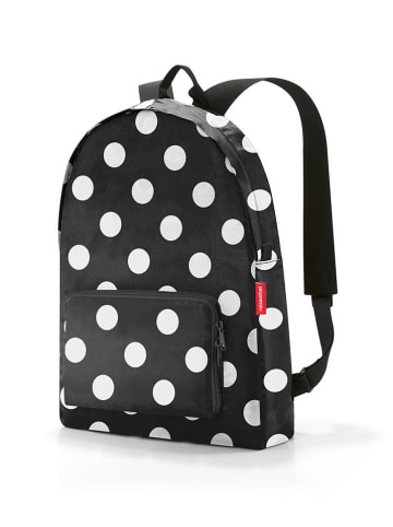 Reisenthel Rucksack in Schwarz/ Weiß - (B)30 x (H)45 x (T)11 cm