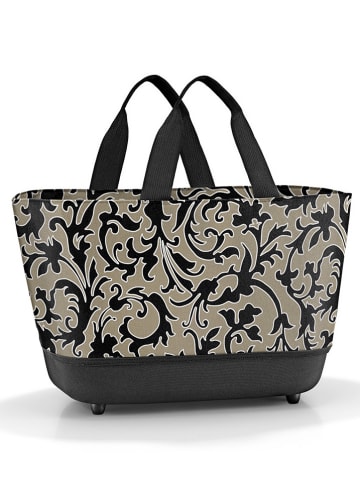 Reisenthel Einkaufskorb in Beige/ Schwarz - (B)48 x (H)28 x (T)33 cm