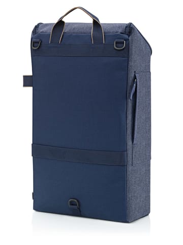 Reisenthel Boodschappentrolleytas donkerblauw - (B)34 x (H)60 x (D)24 cm