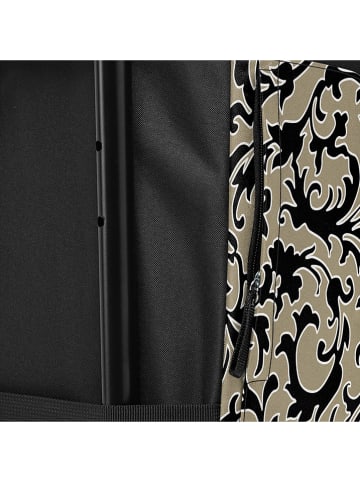 Reisenthel Torba w kolorze beżowo-czarnym do wózka na zakupy - 34 x 60 x 24 cm