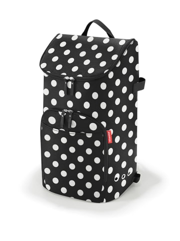 Reisenthel Einkaufstrolley-Tasche in Schwarz/ Weiß - (B)34 x (H)60 x (T)24 cm