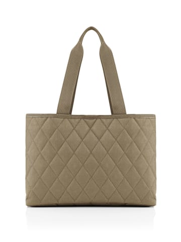 Reisenthel Schultertasche "Classic L" in Oliv - (B)39 x (H)28 x (T)16 cm