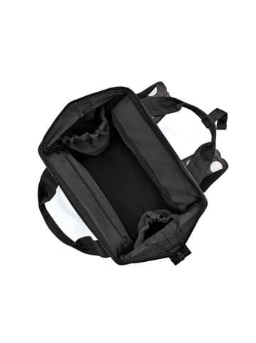 Reisenthel Rucksack "Allrounder R" in Schwarz/ Weiß - (B)31 x (H)39 x (T)17 cm