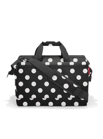 Reisenthel Weekendtas "Allrounder L" zwart/wit - (B)48 x (H)39,5 x (D)29 cm