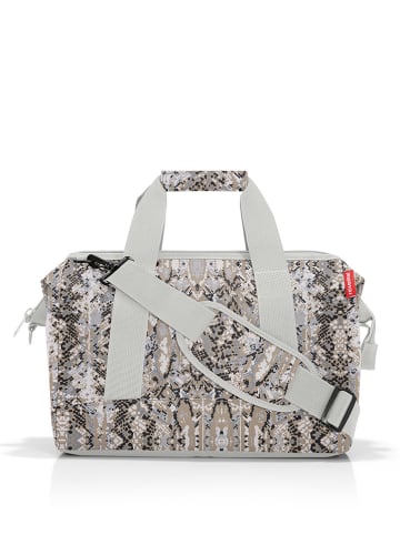 Reisenthel Torba podróżna "Allrounder M" w kolorze beżowo-kremowym - 40 x 33,5 x 24 cm