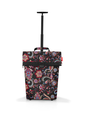 Reisenthel Einkaufstrolley in Schwarz/ Rosa - (B)43 x (H)53 x (T)21 cm