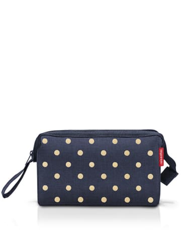 Reisenthel Reise-Kosmetiktasche in Dunkelblau/ Gelb - (B)26 x (H)18 x (T)13,5 cm