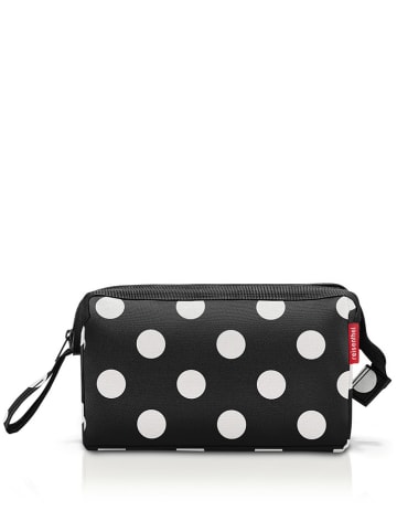 Reisenthel Reise-Kosmetiktasche in Schwarz/ Weiß - (B)26 x (H)18 x (T)13,5 cm