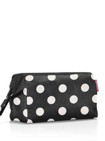 Reisenthel Reise-Kosmetiktasche in Schwarz/ Weiß - (B)26 x (H)18 x (T)13,5 cm