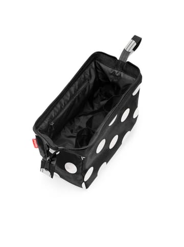 Reisenthel Reise-Kosmetiktasche in Schwarz/ Weiß - (B)26 x (H)18 x (T)13,5 cm