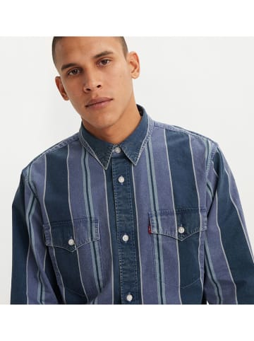 Levi's Spijkerblouse - relaxed fit - donkerblauw