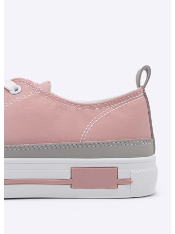 SASSYCLASSY Sneakers in Weiß/ Rosa/ Grau