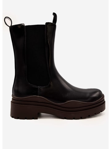 SASSYCLASSY Boots in Schwarz/ Dunkelbraun