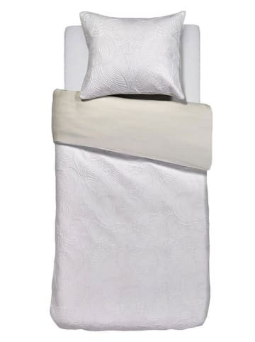 moooi Beddengoedset "Embroidered Dodo" wit/crème