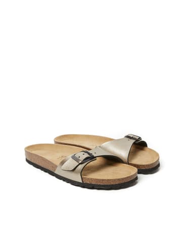 Mandel Slippers "Agata" beige