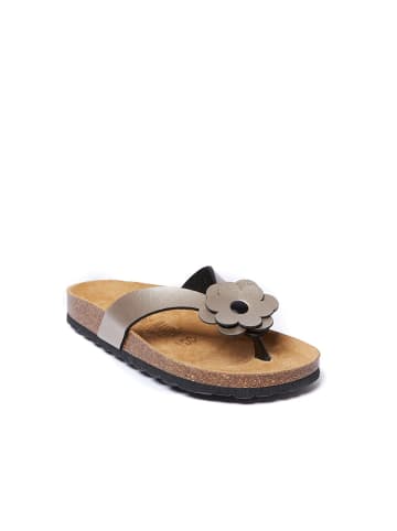 Mandel Teenslippers "Lene" beige