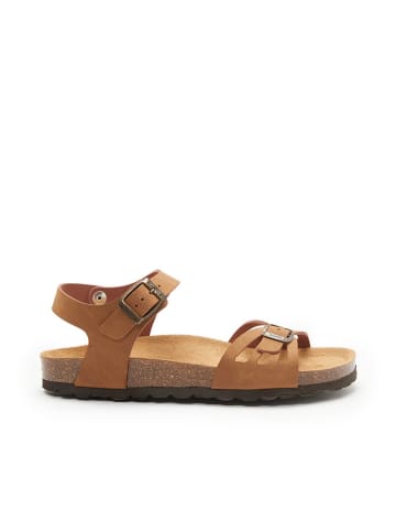 Mandel Sandalen "Neva" in Hellbraun