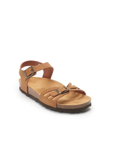 Mandel Sandalen "Neva" in Hellbraun