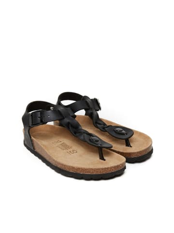 Mandel Teenslippers "Aida" zwart