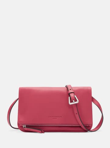 LIEBESKIND BERLIN Leder-Umhängetasche "Aloe S" in Rot - (B)21,5 x (H)14 x (T)2,5 cm