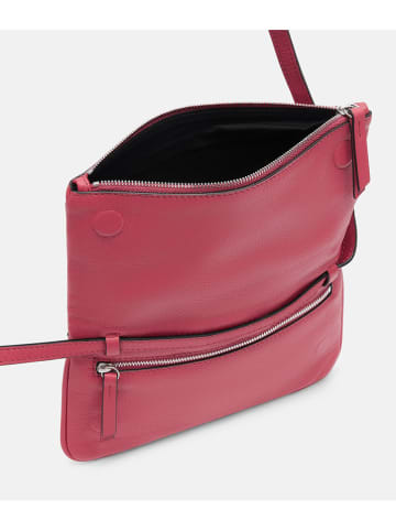 LIEBESKIND BERLIN Leder-Umhängetasche "Aloe S" in Rot - (B)21,5 x (H)14 x (T)2,5 cm