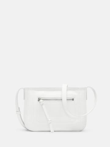 LIEBESKIND BERLIN Leren schoudertas "Brooke S" wit - (B)23 x (H)17 x (D)7 cm