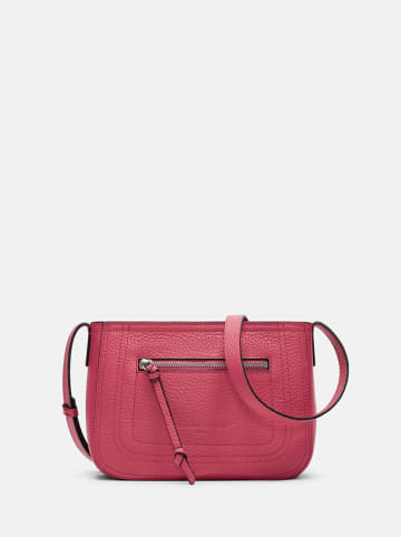 LIEBESKIND BERLIN Leder-Umhängetasche "Brooke S" in Rot - (B)23 x (H)17 x (T)7 cm