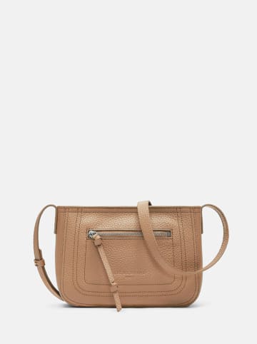 LIEBESKIND BERLIN Leren schoudertas "Brooke S" beige - (B)23 x (H)17 x (D)7 cm