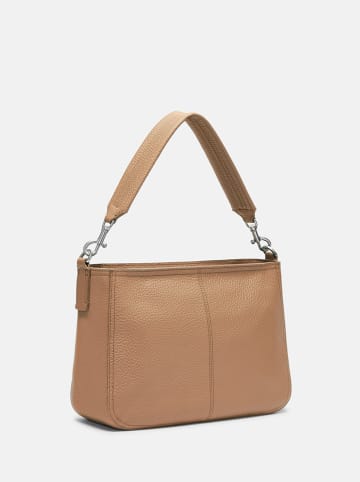 LIEBESKIND BERLIN Leren schoudertas "Brooke M" beige - (B)31 x (H)22 x (D)11 cm