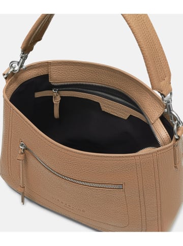 LIEBESKIND BERLIN Leren schoudertas "Brooke M" beige - (B)31 x (H)22 x (D)11 cm