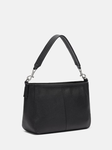 LIEBESKIND BERLIN Leder-Schultertasche "Brooke M" in Schwarz - (B)31 x (H)22 x (T)11 cm