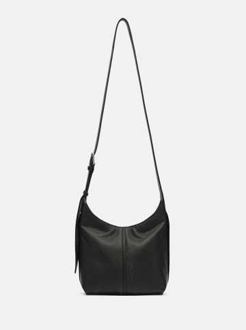 LIEBESKIND BERLIN Leder-Umhängetasche "Demi S" in Schwarz - (B)20 x (H)19,5 x (T)10 cm