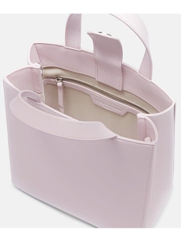 LIEBESKIND BERLIN Leder-Henkeltasche "Paperbag S" in Rosa - (B)22 x (H)25 x (T)11,5 cm