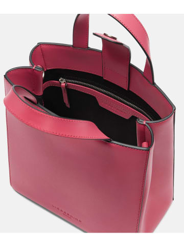 LIEBESKIND BERLIN Leder-Henkeltasche "Paperbag S" in Rot - (B)22 x (H)25 x (T)11,5 cm