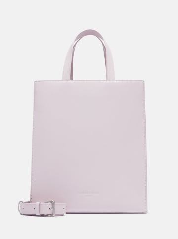 LIEBESKIND BERLIN Leren handtas "Paperbag M" lichtroze - (B)29 x (H)34 x (D)15 cm