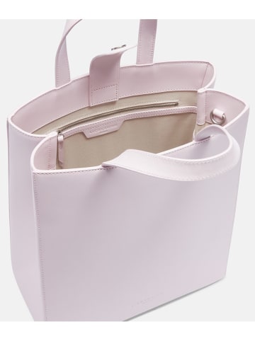 LIEBESKIND BERLIN Leder-Henkeltasche "Paperbag M" in Rosa - (B)29 x (H)34 x (T)15 cm