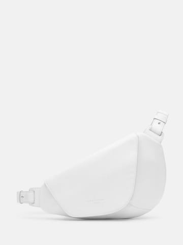 LIEBESKIND BERLIN Leder-Brustbeutel "MFO S" in Weiß - (B)33 x (H)21,5 x (T)1,5 cm