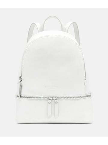 LIEBESKIND BERLIN Leder-Rucksack "Alita" in Weiß - (B)26 x (H)31,5 x (T)11 cm